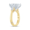 Thumbnail Image 2 of Monique Lhuillier Bliss Marquise-Cut Lab-Grown Diamond Engagement Ring 3-7/8 ct tw 18K Two-Tone Gold
