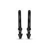 Thumbnail Image 2 of Men's Spike Hoop Earrings Black Ion-Plated Stainless Steel