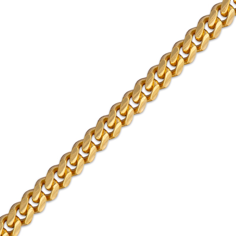 Main Image 3 of STUDIO BY KAY 3.5mm Diamond-Cut Cuban Curb Chain Necklace 24K Yellow Gold Vermeil Sterling Silver 22"