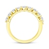 Thumbnail Image 3 of Now + Forever Lab-Grown Diamonds Two-Row Anniversary Ring 2 ct tw 14K Yellow Gold