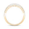 Thumbnail Image 3 of Now + Forever Diamond Multi-Row Anniversary Ring 1 ct tw 14K Yellow Gold