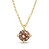 Thumbnail Image 1 of Desert Diamonds Solitaire Necklace 1 ct tw 10K Yellow Gold 18"