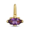 Thumbnail Image 1 of STUDIO BY KAY Marquise-Cut Amethyst East-West Charm 24K Yellow Gold Vermeil Sterling Silver