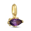 Thumbnail Image 2 of STUDIO BY KAY Marquise-Cut Amethyst East-West Charm 24K Yellow Gold Vermeil Sterling Silver