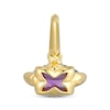 Thumbnail Image 3 of STUDIO BY KAY Marquise-Cut Amethyst East-West Charm 24K Yellow Gold Vermeil Sterling Silver