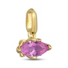 Thumbnail Image 2 of STUDIO BY KAY Marquise-Cut Pink Lab-Created Sapphire East-West Charm 24K Yellow Gold Vermeil Sterling Silver