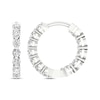 Lab-Created Diamonds by KAY Inside-Out Hoop Earrings 3/4 ct tw 14K White Gold