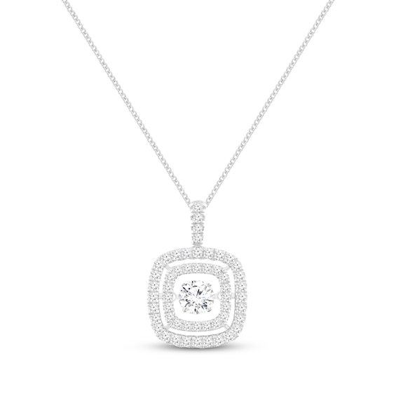 Colour Blossom Neglige Necklace, White Gold And Diamonds - Categories  Q94310