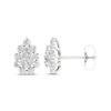 Thumbnail Image 1 of KAY Lab-Grown Diamonds Pear-Shaped Stud Earrings 1 ct tw 14K White Gold