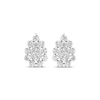 Thumbnail Image 1 of Lab-Created Diamonds by KAY Pear-Shaped Stud Earrings 1 ct tw 14K White Gold
