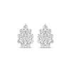 Thumbnail Image 2 of KAY Lab-Grown Diamonds Pear-Shaped Stud Earrings 1 ct tw 14K White Gold