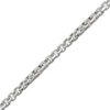 Thumbnail Image 2 of Diamond-Cut Box Chain Necklace 3mm Solid Sterling Silver 24&quot;