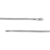 Thumbnail Image 3 of Diamond-Cut Box Chain Necklace 3mm Solid Sterling Silver 24&quot;