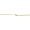 Thumbnail Image 3 of Curb Chain Necklace 2.95mm Solid 10K Yellow Gold 16”