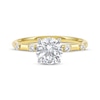 Thumbnail Image 4 of Now + Forever Lab-Grown Diamonds Round-Cut Engagement Ring 1-5/8 ct tw 14K Two-Tone Gold