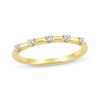 Thumbnail Image 1 of Now + Forever Lab-Grown Diamonds Wedding Band 1/6 ct tw 14K Yellow Gold