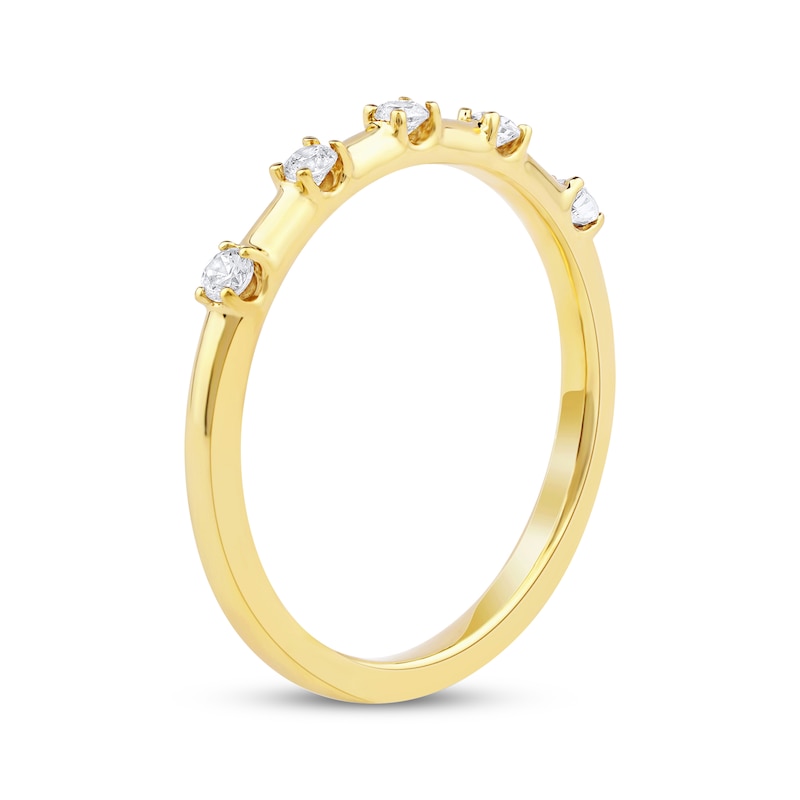 Lab-Created Diamonds by KAY Wedding Band 1/6 ct tw 14K Yellow Gold