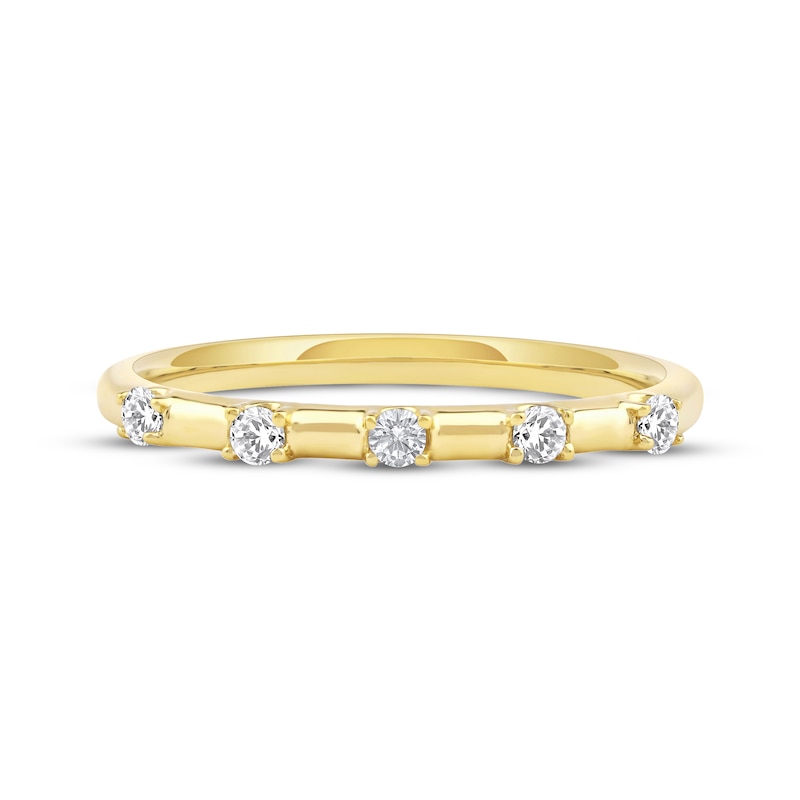 Lab-Created Diamonds by KAY Wedding Band 1/6 ct tw 14K Yellow Gold