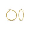 Thumbnail Image 1 of Knife-Edge Hoop Earrings 10K Yellow Gold 30mm