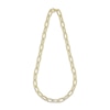 Thumbnail Image 2 of Paperclip Chain Necklace Hollow 10K Yellow Gold 18&quot;