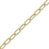 Thumbnail Image 2 of Hollow Paperclip Chain Necklace 10K Yellow Gold 18"