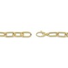 Thumbnail Image 4 of Paperclip Chain Necklace Hollow 10K Yellow Gold 18&quot;
