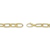 Thumbnail Image 3 of Hollow Paperclip Chain Necklace 10K Yellow Gold 18"