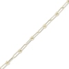 Thumbnail Image 2 of Stirrup Link Necklace 10K Yellow Gold 20&quot;