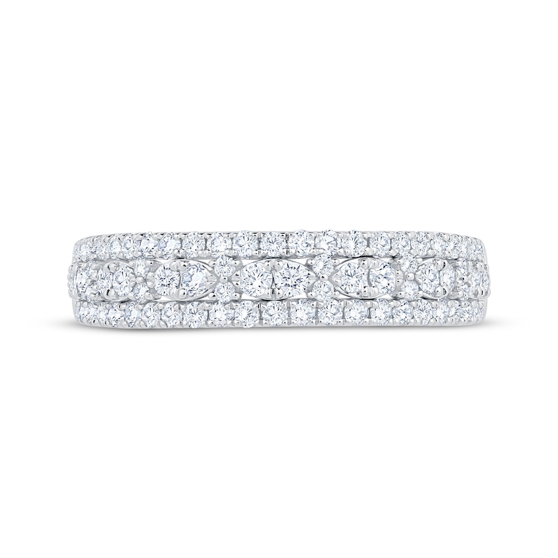 Main Image 3 of Now + Forever Diamond Anniversary Ring 5/8 ct tw 14K White Gold