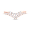 Thumbnail Image 3 of Now + Forever Diamond Two-Row Chevron Ring 1/3 ct tw 14K Rose Gold