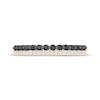 Thumbnail Image 3 of Now + Forever Black & White Diamond Anniversary Ring 1/3 ct tw 14K Yellow Gold