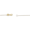 Thumbnail Image 3 of Italian Brilliance Diamond-Cut Cube Bead Station Bracelet 14K Yellow Gold 7.5"