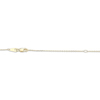 Thumbnail Image 4 of Mother-of-Pearl & 1/8 ct tw Diamond Flower Necklace 10K Yellow Gold 18"