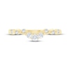 Thumbnail Image 3 of Now + Forever Diamond Milgrain Contour Anniversary Ring 1/4 ct tw 10K Yellow Gold