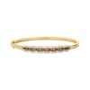 Thumbnail Image 1 of Le Vian Chocolate Waterfall Diamond Bangle Bracelet 1-1/5 ct tw 14K Honey Gold 6.25&quot;