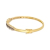 Thumbnail Image 2 of Le Vian Chocolate Waterfall Diamond Bangle Bracelet 1-1/5 ct tw 14K Honey Gold 6.25&quot;