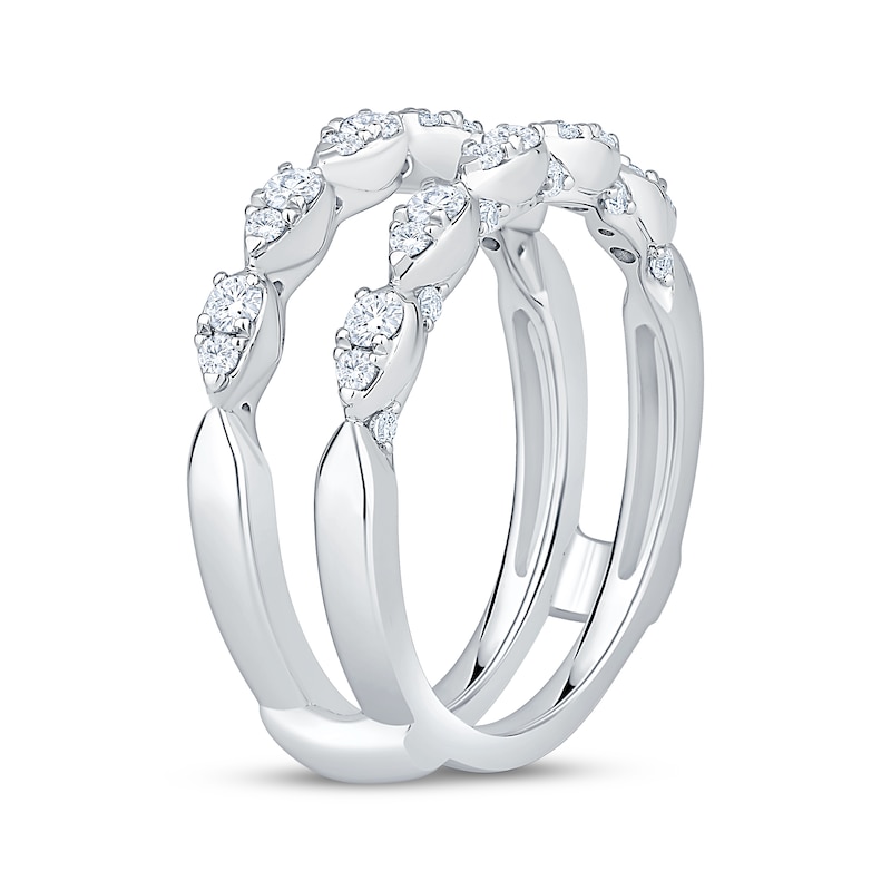 Main Image 2 of Now + Forever Diamond Enhancer Ring 1/2 ct tw 14K White Gold