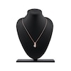 Thumbnail Image 6 of Pear-Shaped Diamond Three-Row Loop Necklace 1 ct tw 10K Rose Gold 18"