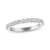 Thumbnail Image 1 of Now + Forever Certified Diamond Anniversary Ring 1/2 ct tw Platinum