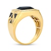 Thumbnail Image 3 of Le Vian Onyx & Diamond Men's Ring 1/2 ct tw 14K Honey Gold