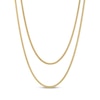 Thumbnail Image 1 of Curb Chain Double Strand Necklace 24K Yellow Gold Vermeil Sterling Silver 18"