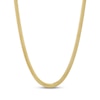 Thumbnail Image 1 of 4.2mm Snake Chain Necklace 24K Yellow Gold Vermeil Sterling Silver 16"