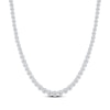 Thumbnail Image 1 of Diamond Tennis Necklace 1/2 ct tw Sterling Silver 17"