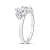 Thumbnail Image 2 of Now + Forever Diamond Cluster Enhancer Ring 3/4 ct tw 14K White Gold
