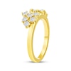 Thumbnail Image 2 of Now + Forever Diamond Cluster Enhancer Ring 3/4 ct tw 14K Yellow Gold