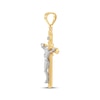 Thumbnail Image 2 of Crucifix Charm 14K Two-Tone Gold