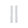 Thumbnail Image 2 of KAY Lab-Grown Diamonds Trellis Hoop Earrings 1/2 ct tw Sterling Silver