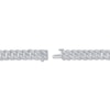 Thumbnail Image 3 of KAY Lab-Grown Diamonds Curb Chain Necklace 5 ct tw Sterling Silver 18"