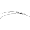 Thumbnail Image 3 of KAY Lab-Grown Diamonds Bezel-Set Round-Cut Solitaire Bracelet 1/8 ct tw Sterling Silver 7.25"