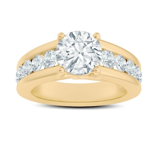 Now + Forever Lab-Grown Diamond Engagement Ring Setting 1 ct tw 18K Yellow Gold